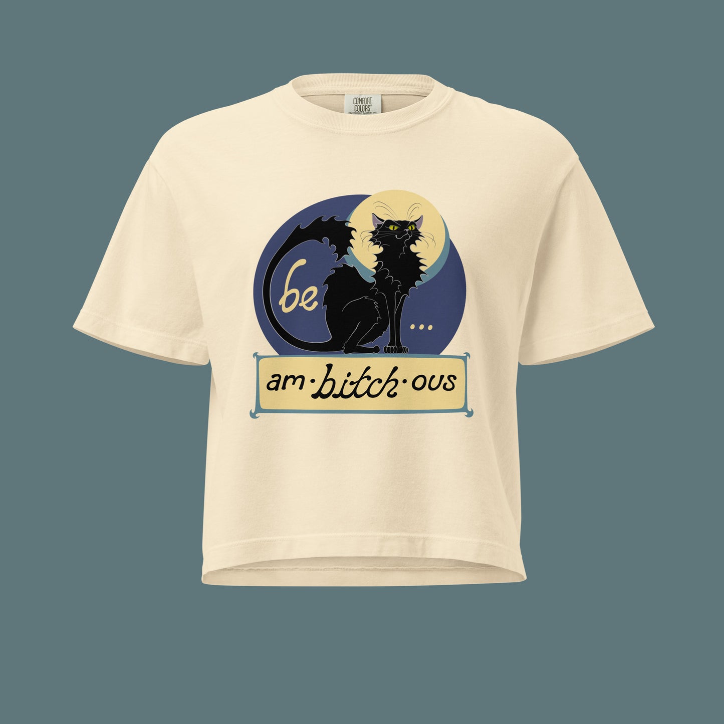 Ambitchous - Women’s Boxy Heavyweight Cotton T-Shirt