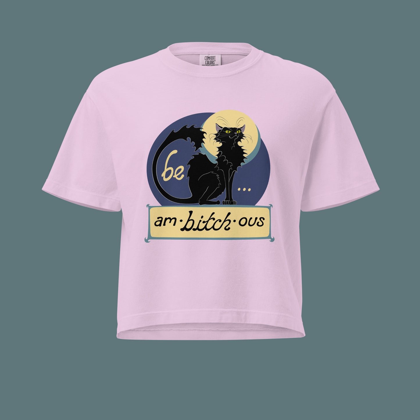 Ambitchous - Women’s Boxy Heavyweight Cotton T-Shirt