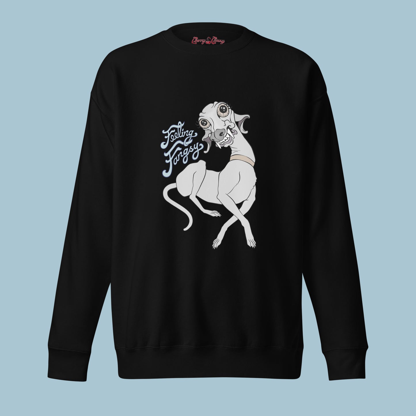 Feeling Fangsy - Unisex Premium Cotton Blend Sweatshirt