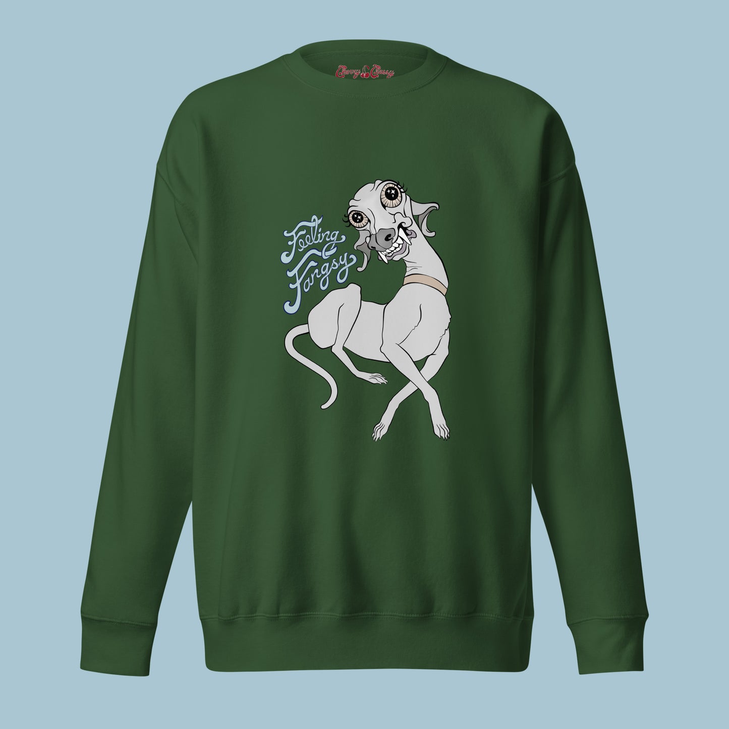 Feeling Fangsy - Unisex Premium Cotton Blend Sweatshirt