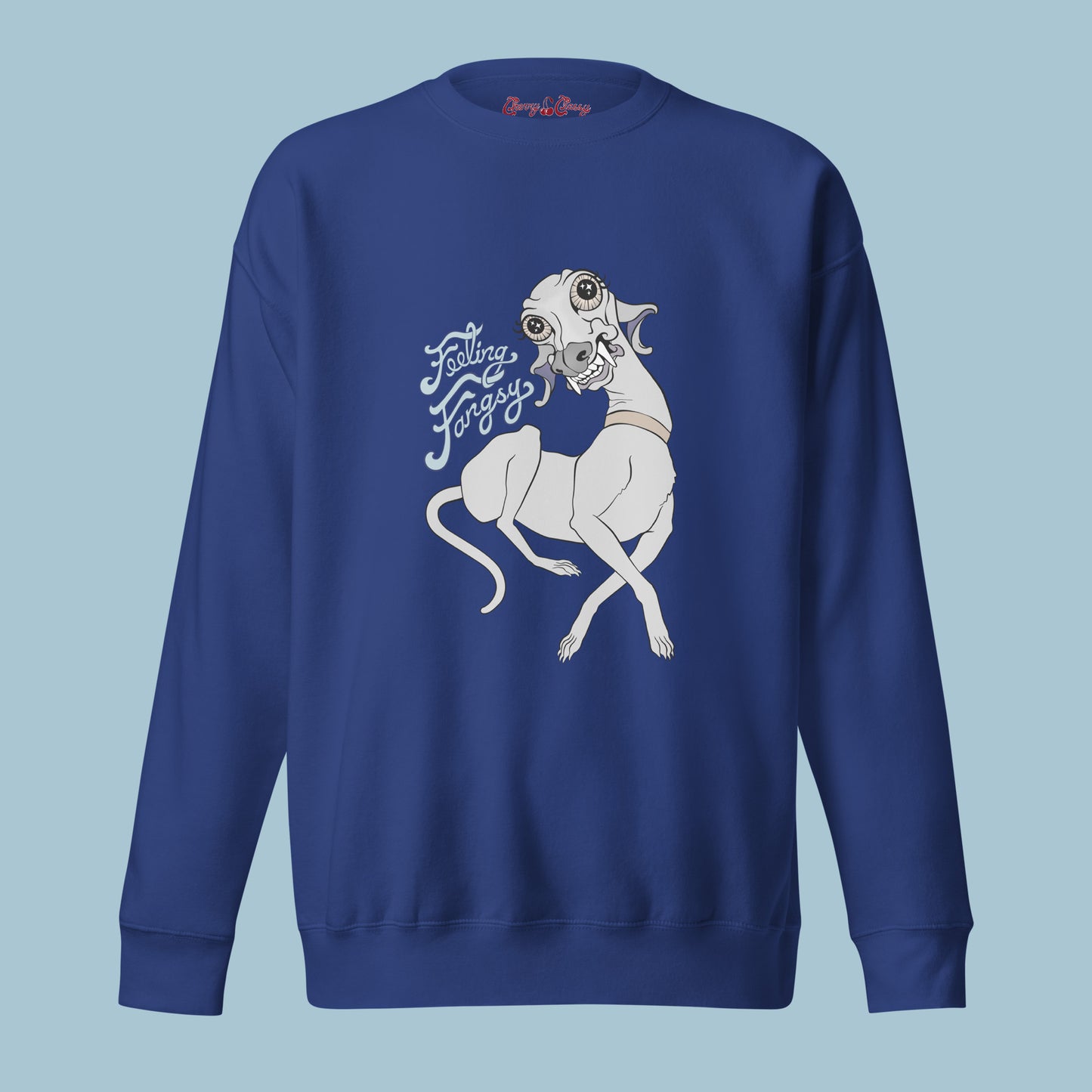 Feeling Fangsy - Unisex Premium Cotton Blend Sweatshirt