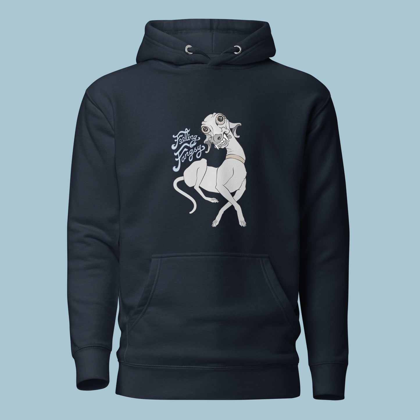 Feeling Fangsy - Unisex Cotton Blend Hoodie
