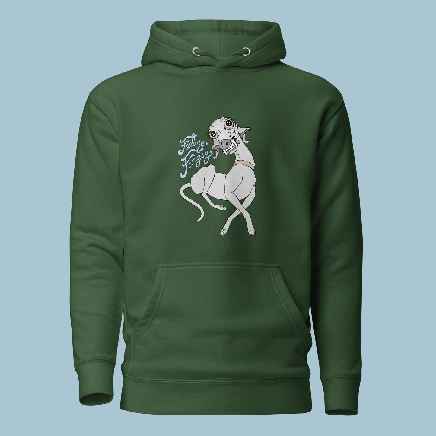 Feeling Fangsy - Unisex Cotton Blend Hoodie