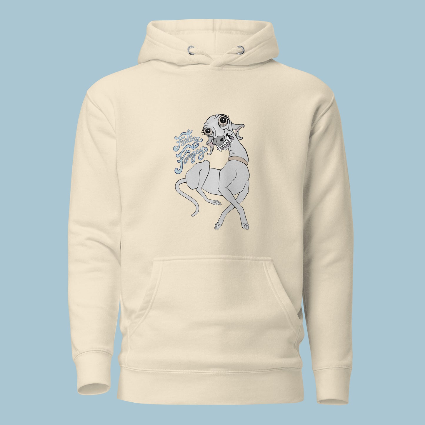 Feeling Fangsy - Unisex Cotton Blend Hoodie