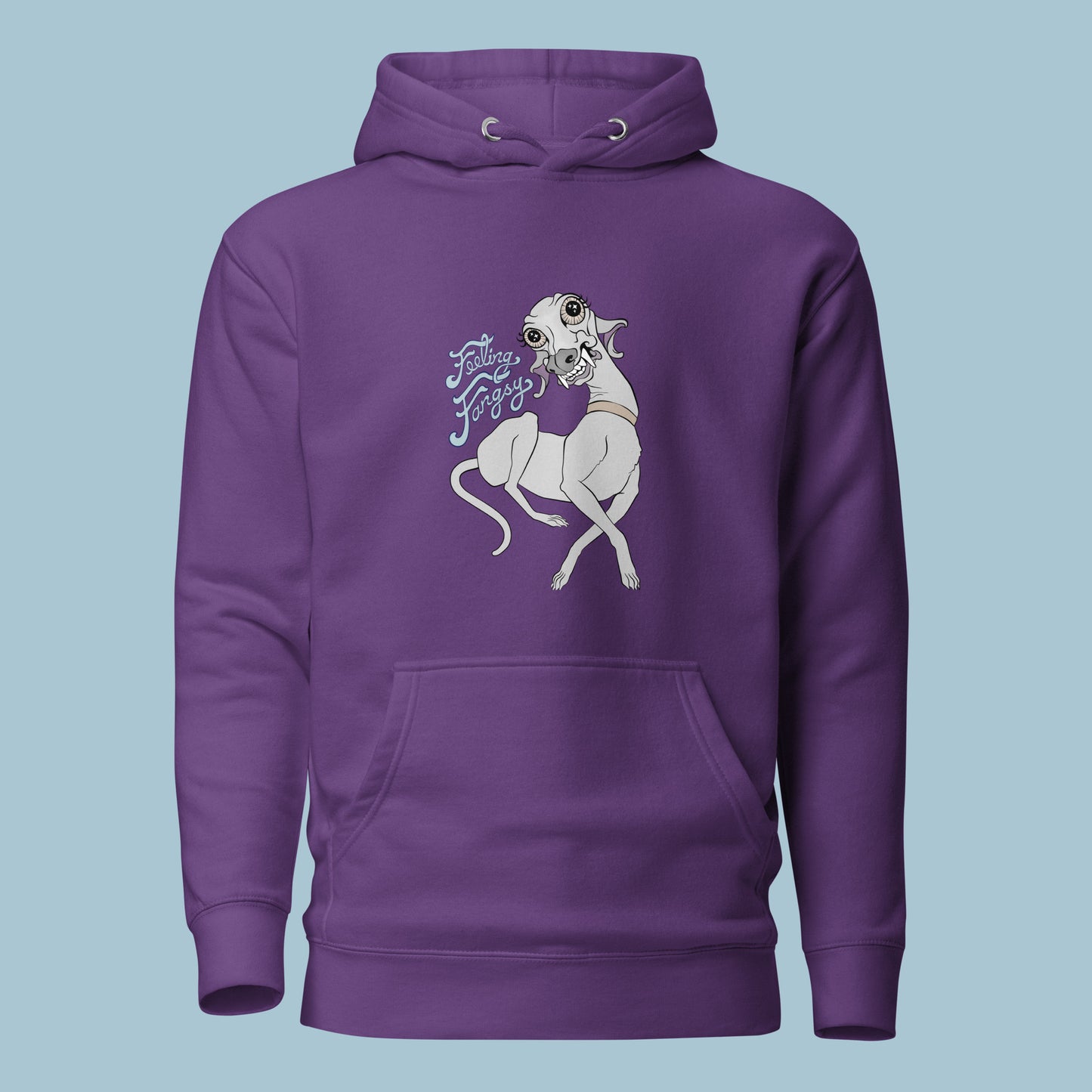 Feeling Fangsy - Unisex Cotton Blend Hoodie
