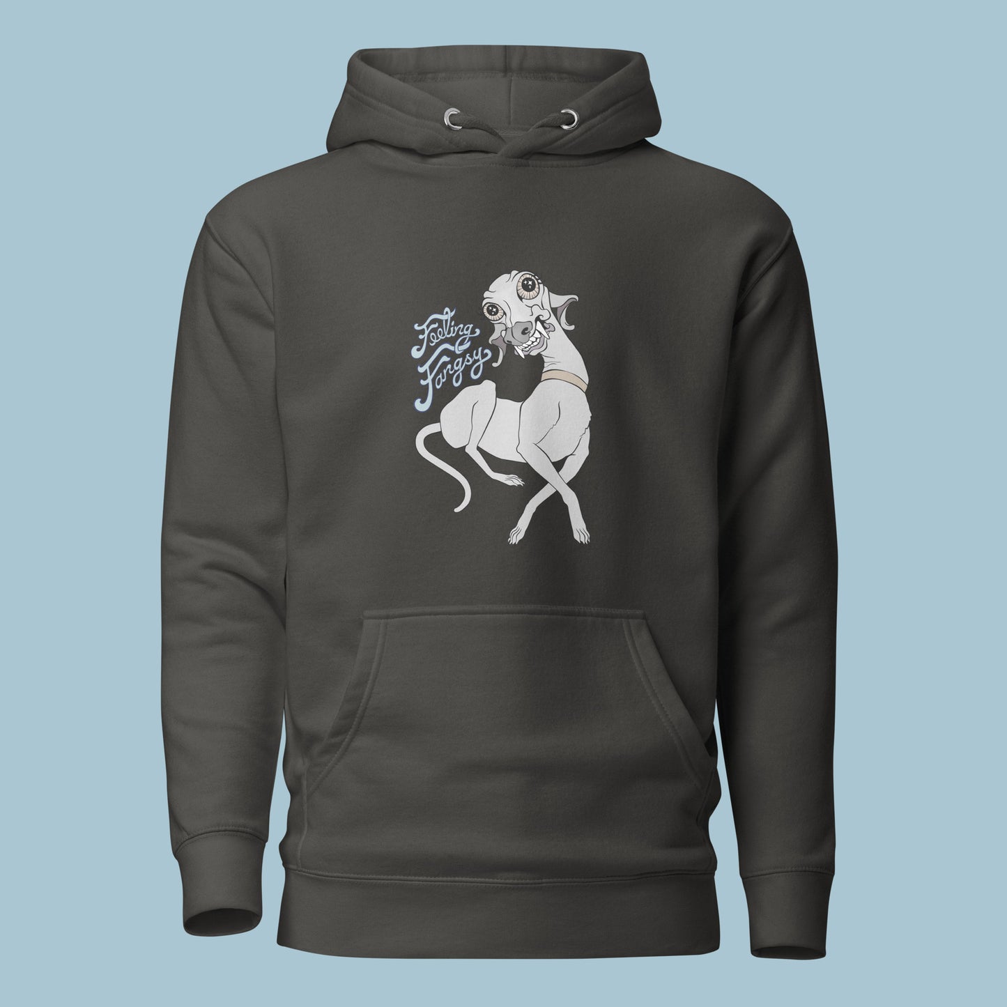 Feeling Fangsy - Unisex Cotton Blend Hoodie