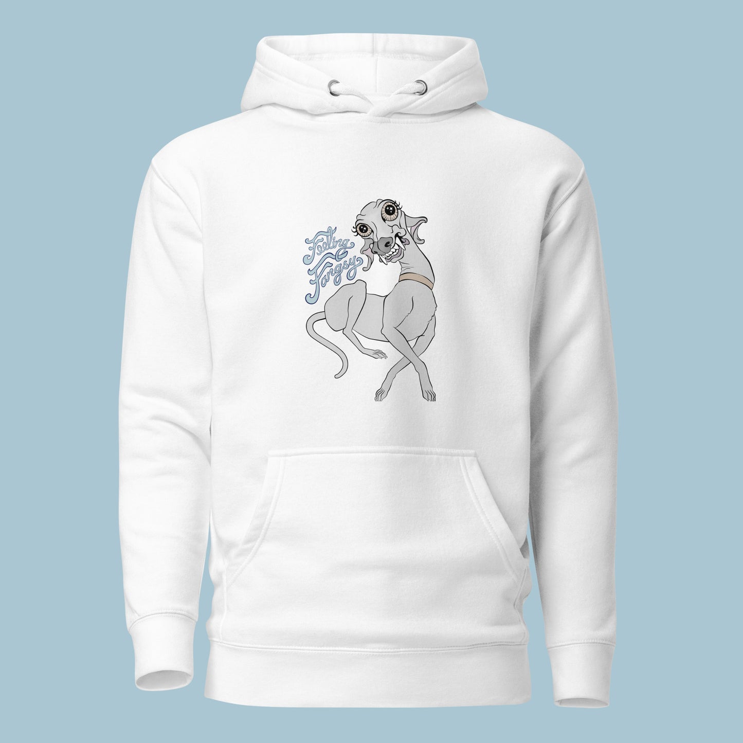 Feeling Fangsy - Unisex Cotton Blend Hoodie