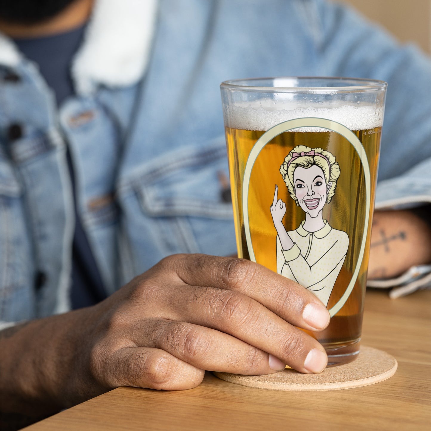 Lemon Lady - Shaker Pint Glass