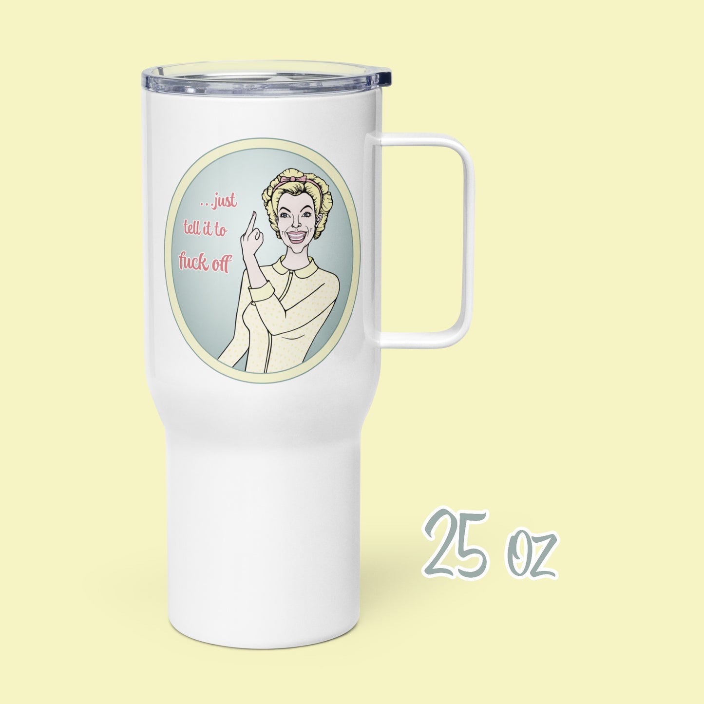 Lemon Lady - Travel Mug