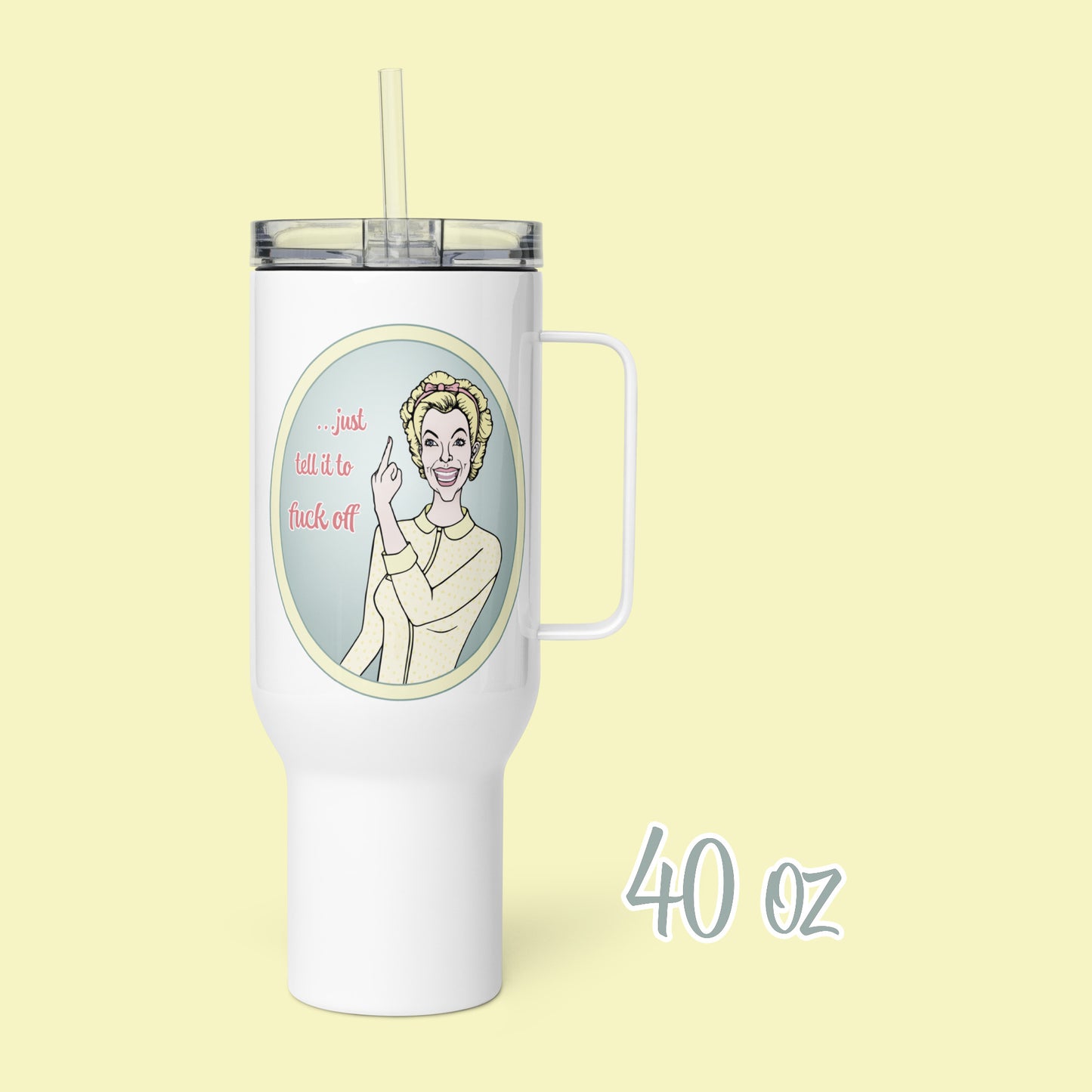 Lemon Lady - Travel Mug