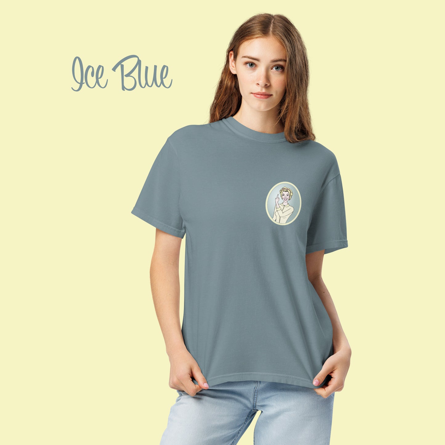 Lemon Lady - Unisex Heavyweight Cotton T-shirt