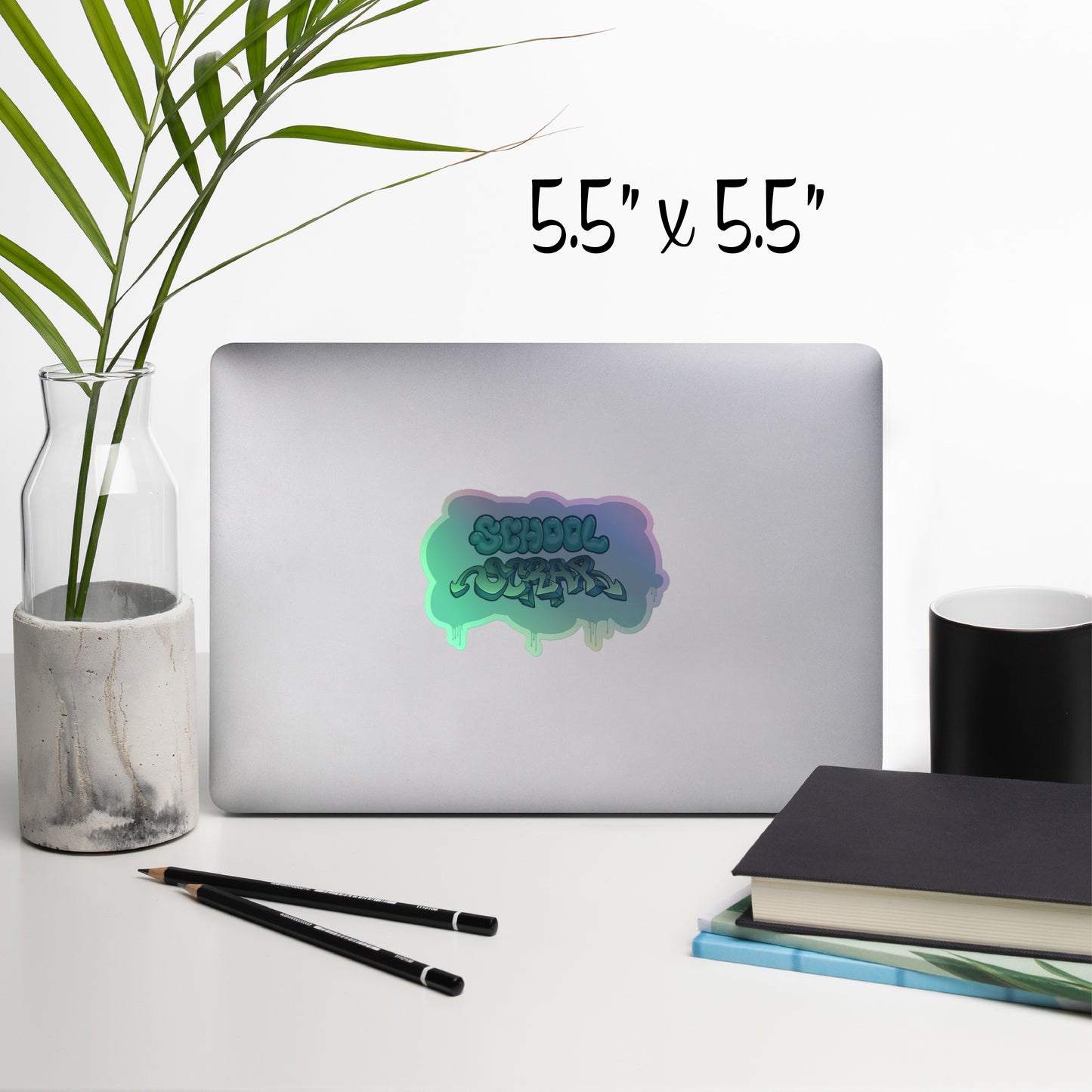 School Scrap - Minty Fresh - Holographic Sticker