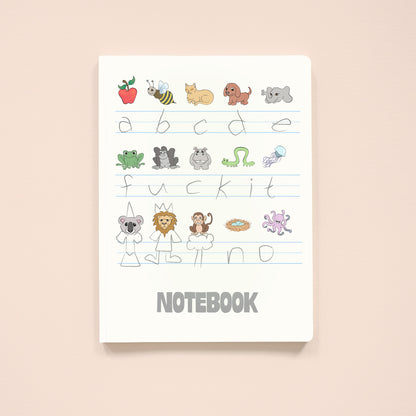 Demotivational Alphabet - Notebook