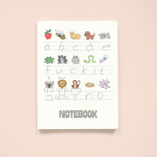 Demotivational Alphabet - Notebook