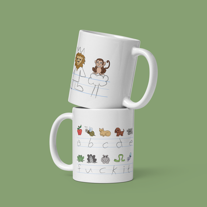 Demotivational Alphabet - Mug