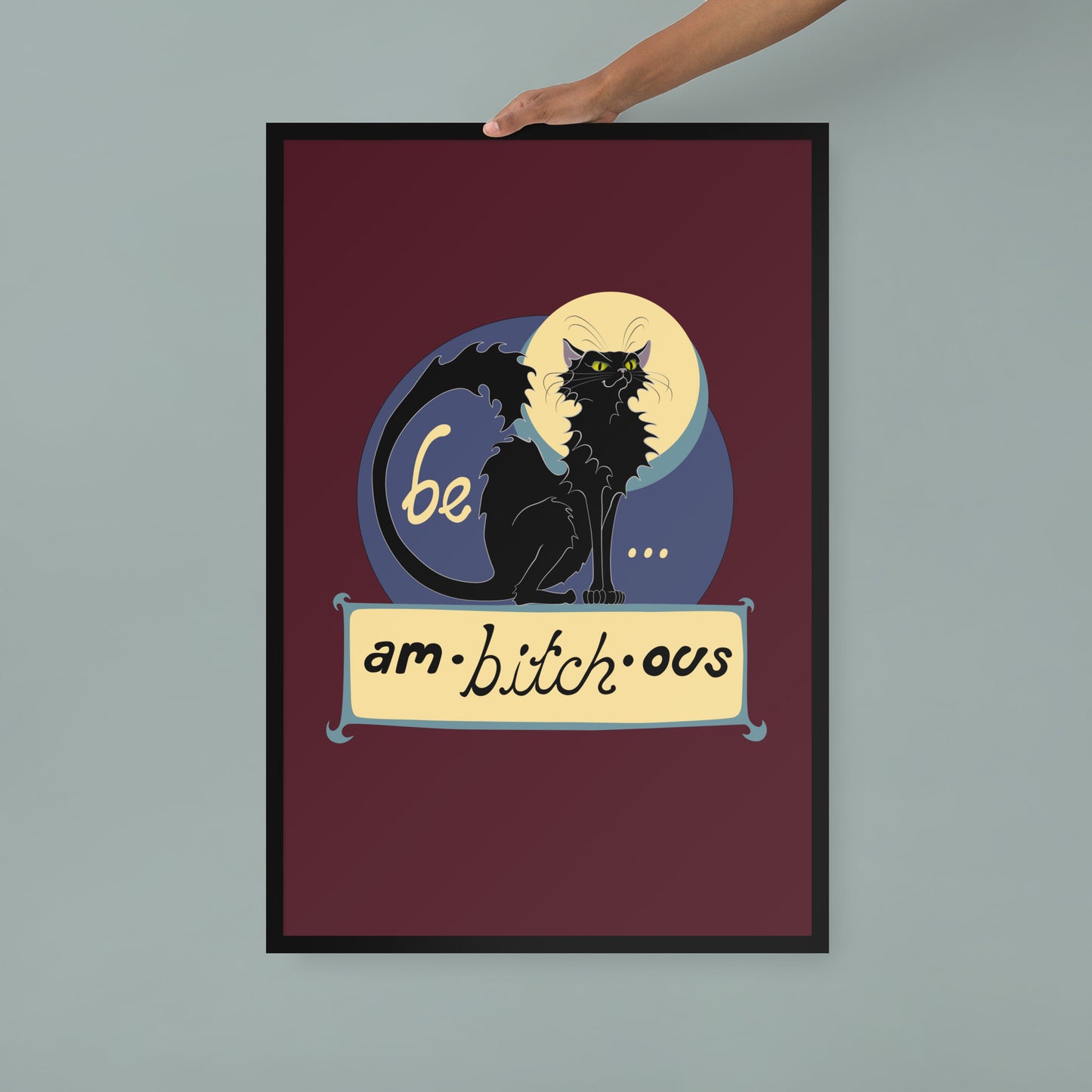 Ambitchous - Framed Matte Art Print