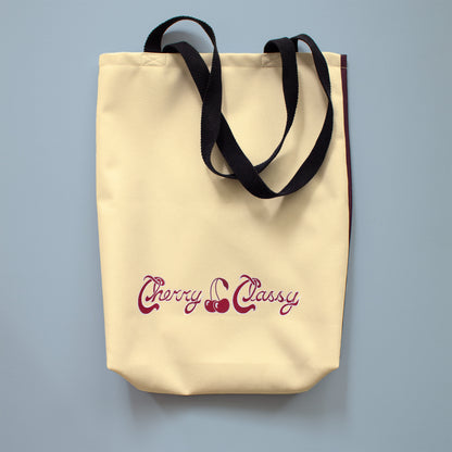 Ambitchous - Medium Tote, Butter Yellow Back