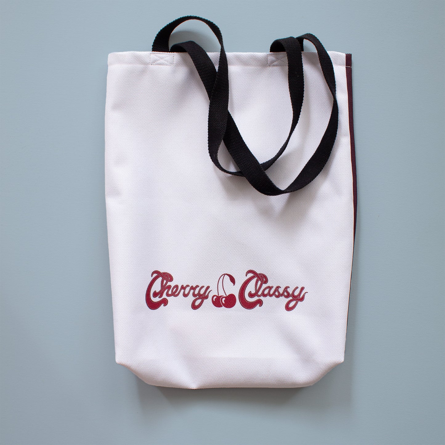 Ambitchous Tote Bag - White Back
