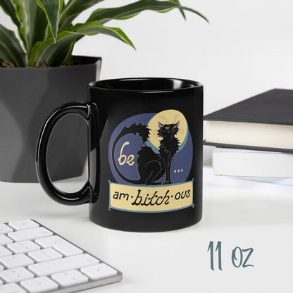 Ambitchous - Black Glossy Mug