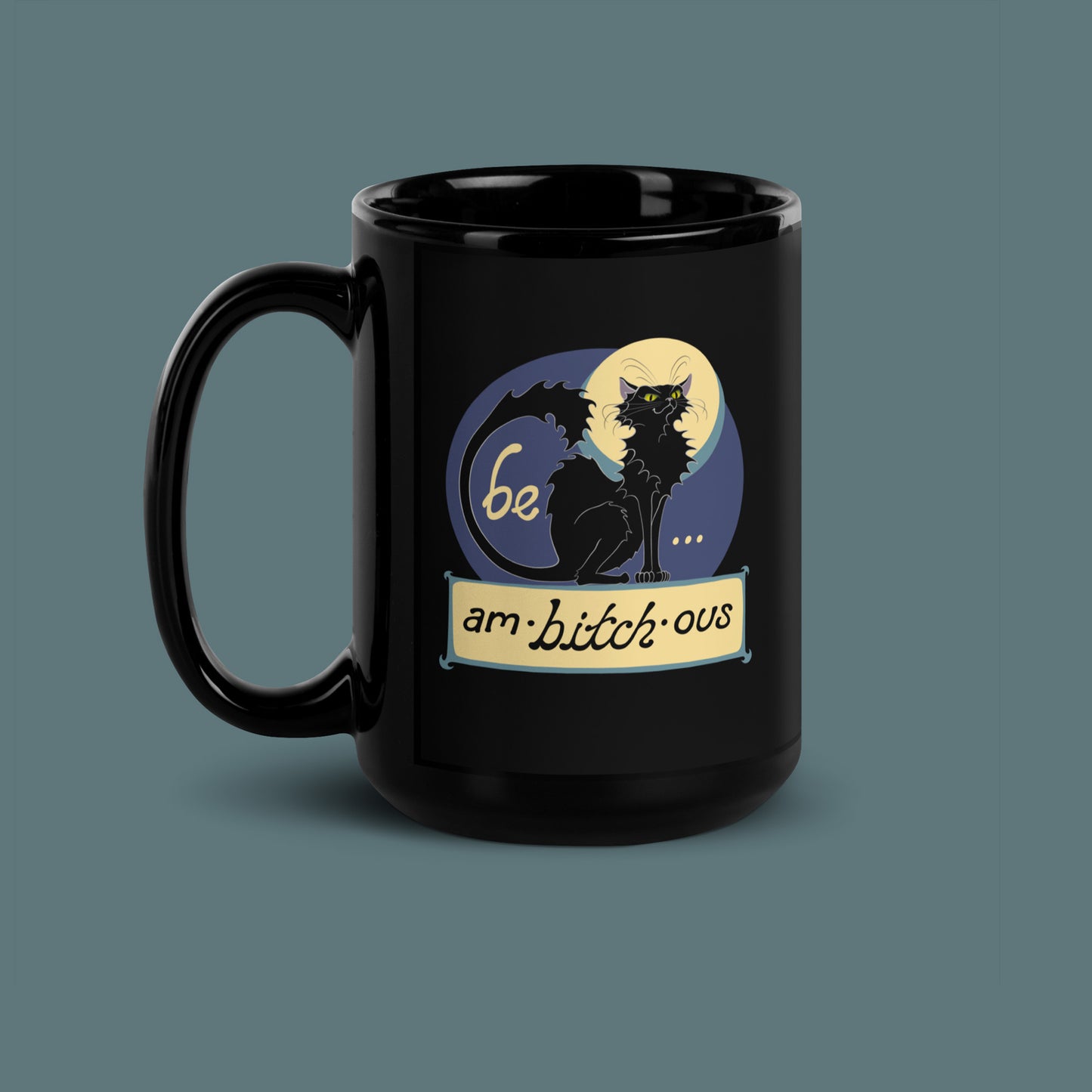Ambitchous - Black Glossy Mug