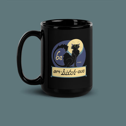 Ambitchous - Black Glossy Mug