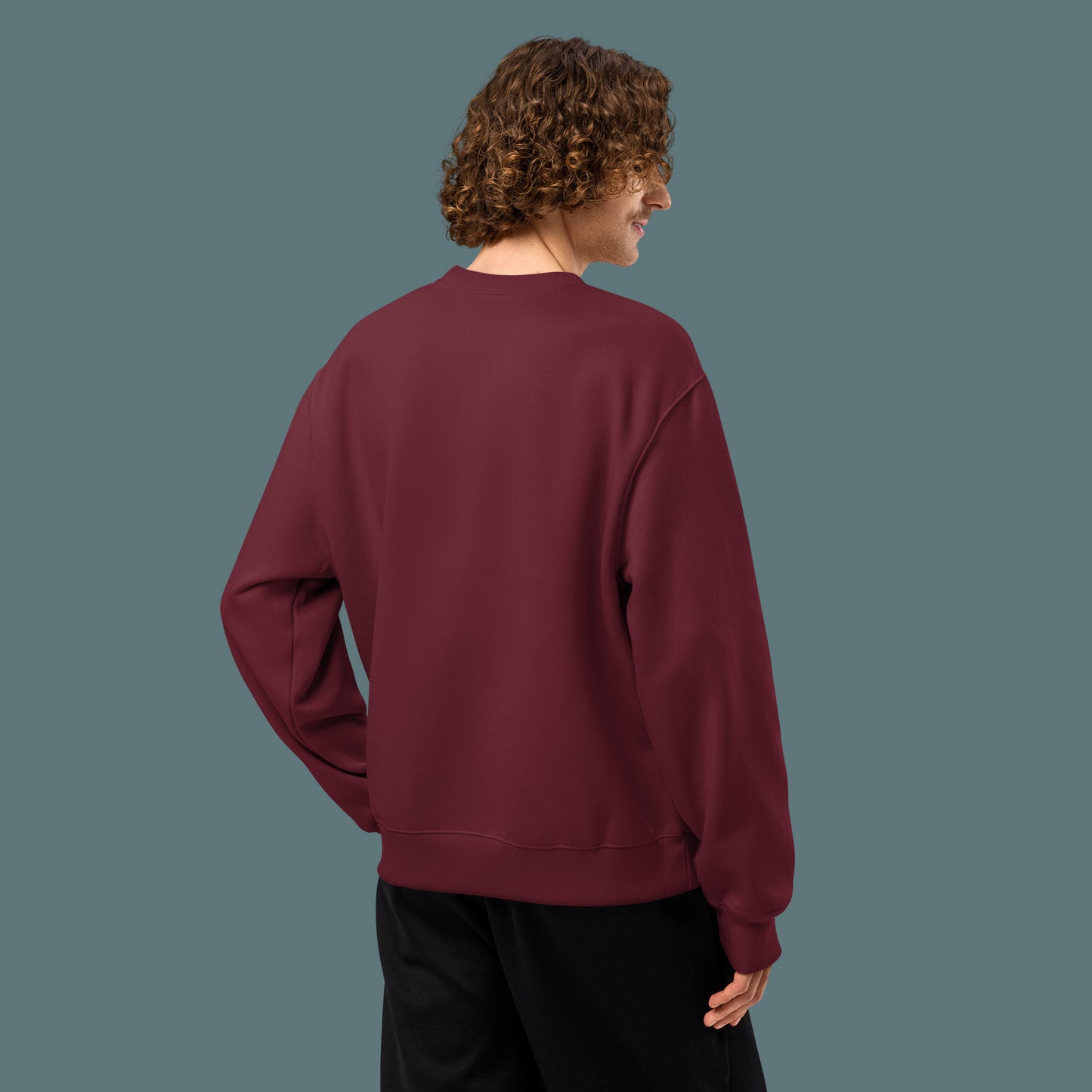 Ambitchous - Unisex Oversized Heavyweight Cotton Blend Sweatshirt