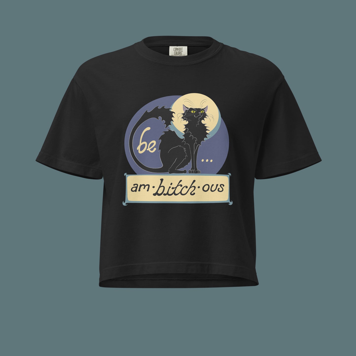 Ambitchous - Women’s Boxy Heavyweight Cotton T-Shirt