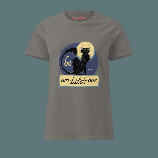 Ambitchous - Women’s Cotton Slim Fit T-Shirt