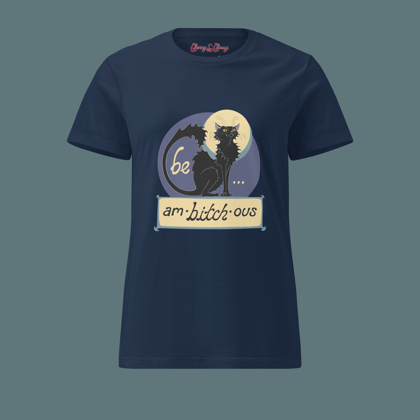 Ambitchous - Women’s Cotton Slim Fit T-Shirt