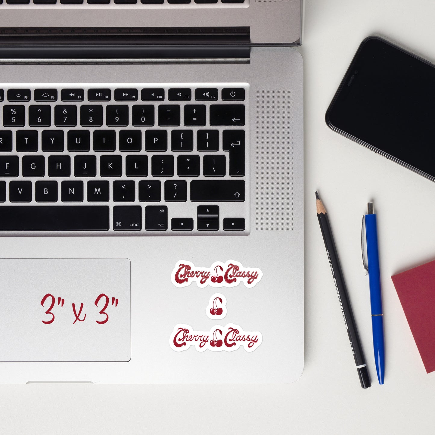 Cherry Classy Logo - Stickers