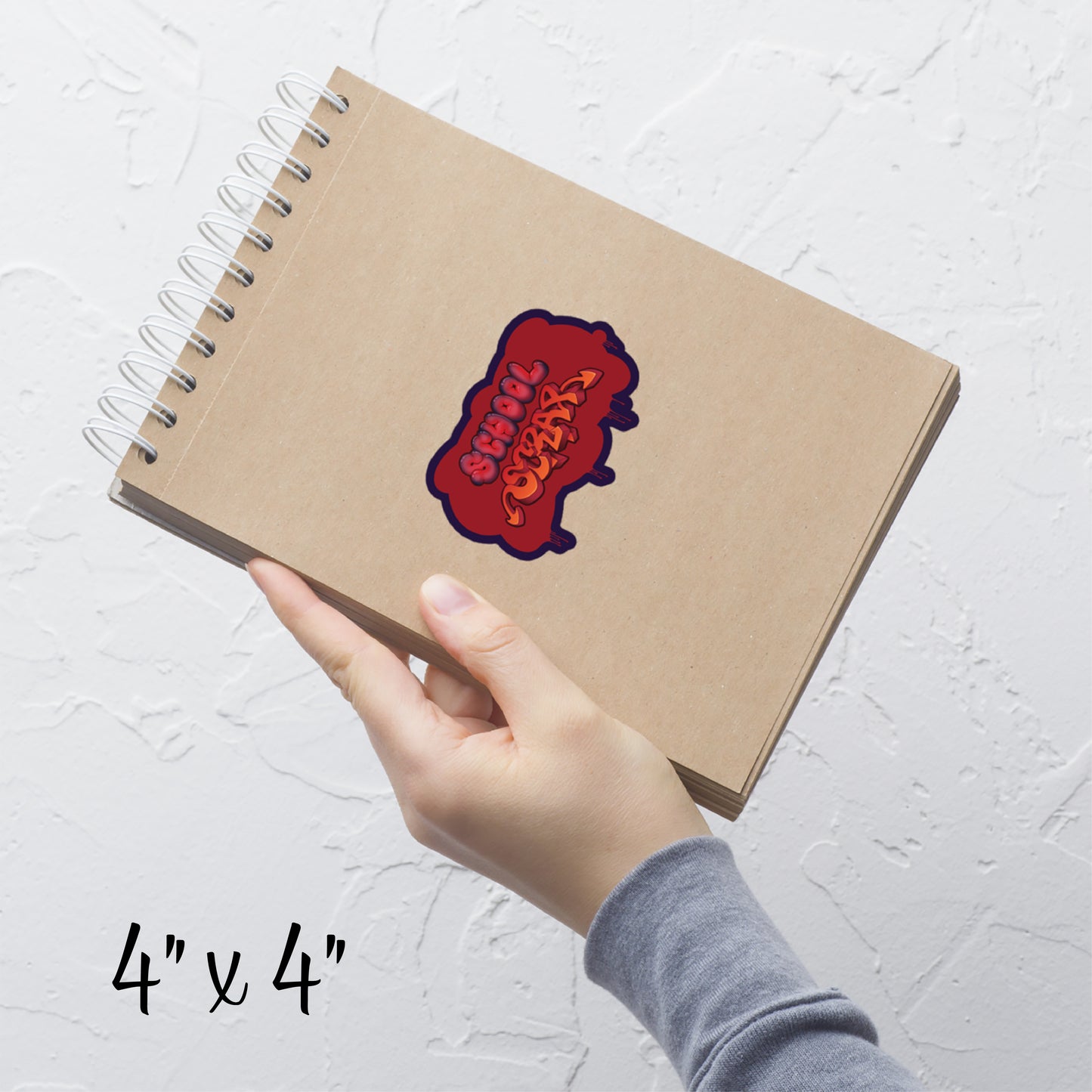 School Scrap - Cinnamon Scorch - Sticker