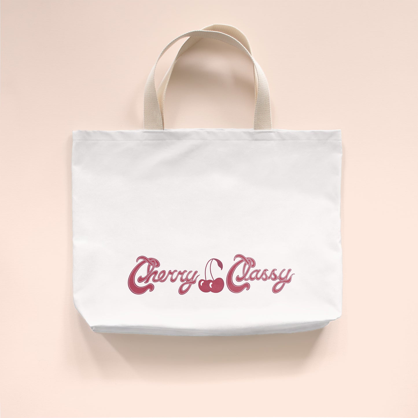 Demotivational Alphabet - Large Cotton Tote