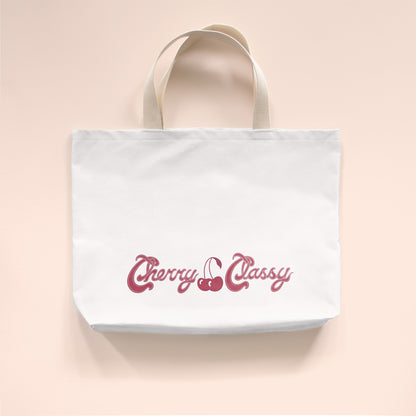 Demotivational Alphabet - Large Cotton Tote