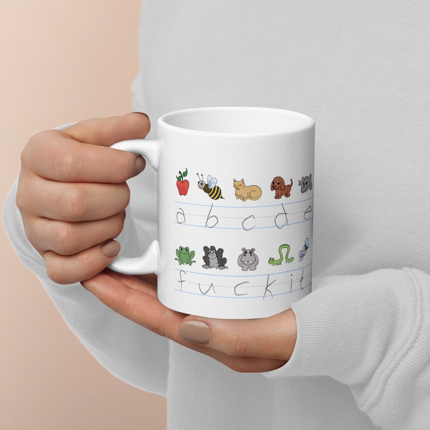 Demotivational Alphabet - Mug