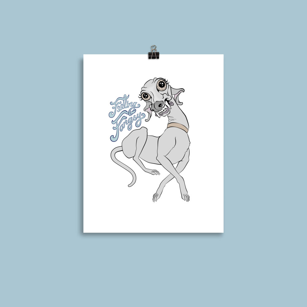 Feeling Fangsy - Matte Art Print / Poster