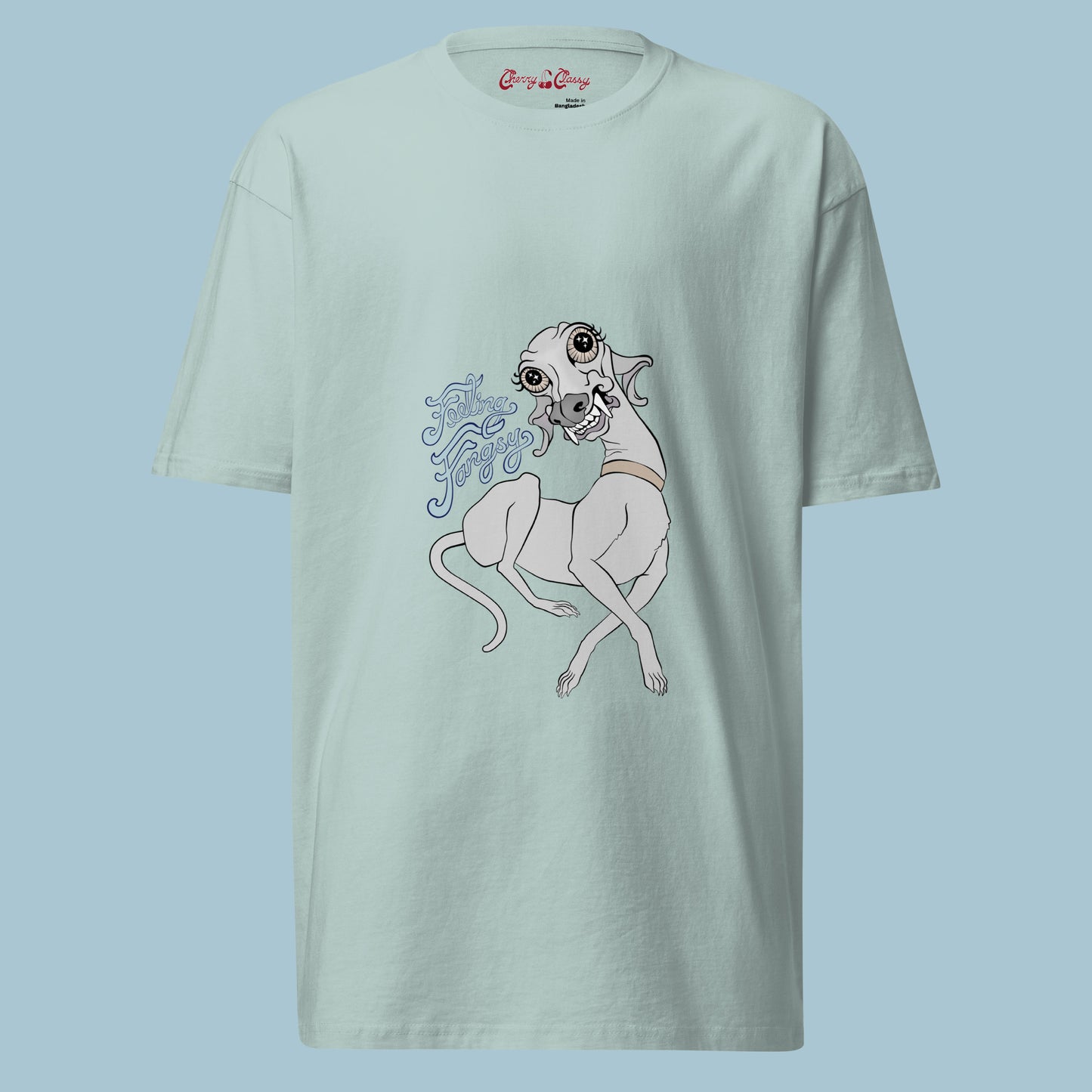Feeling Fangsy - Men’s Heavyweight Cotton T-Shirt