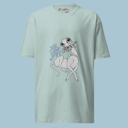 Feeling Fangsy - Men’s Heavyweight Cotton T-Shirt