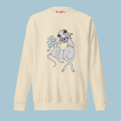 Feeling Fangsy - Unisex Premium Cotton Blend Sweatshirt