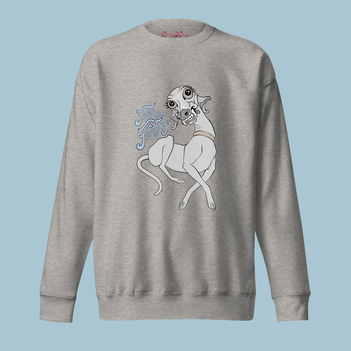 Feeling Fangsy - Unisex Premium Cotton Blend Sweatshirt