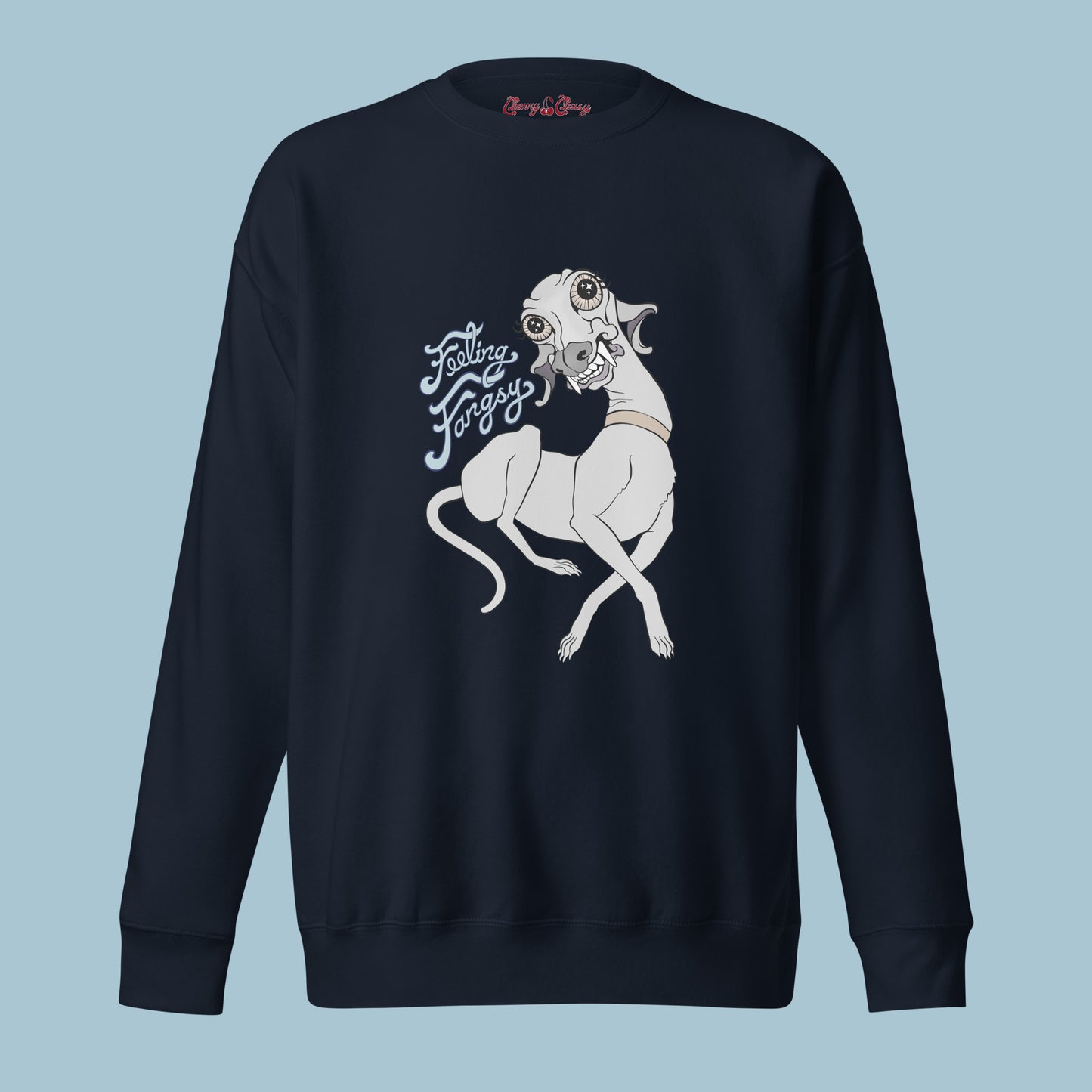 Feeling Fangsy - Unisex Premium Cotton Blend Sweatshirt