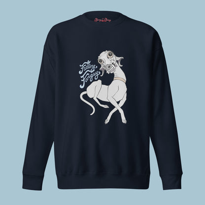 Feeling Fangsy - Unisex Premium Cotton Blend Sweatshirt