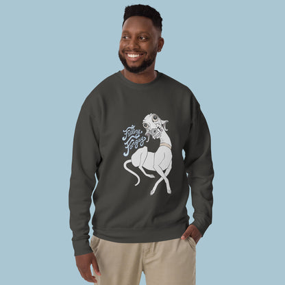 Feeling Fangsy - Unisex Premium Cotton Blend Sweatshirt