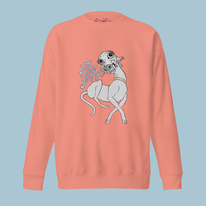 Feeling Fangsy - Unisex Premium Cotton Blend Sweatshirt