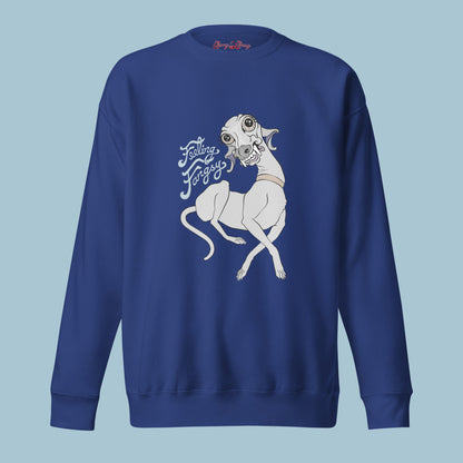 Feeling Fangsy - Unisex Premium Cotton Blend Sweatshirt