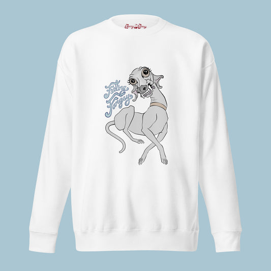 Feeling Fangsy - Unisex Premium Cotton Blend Sweatshirt