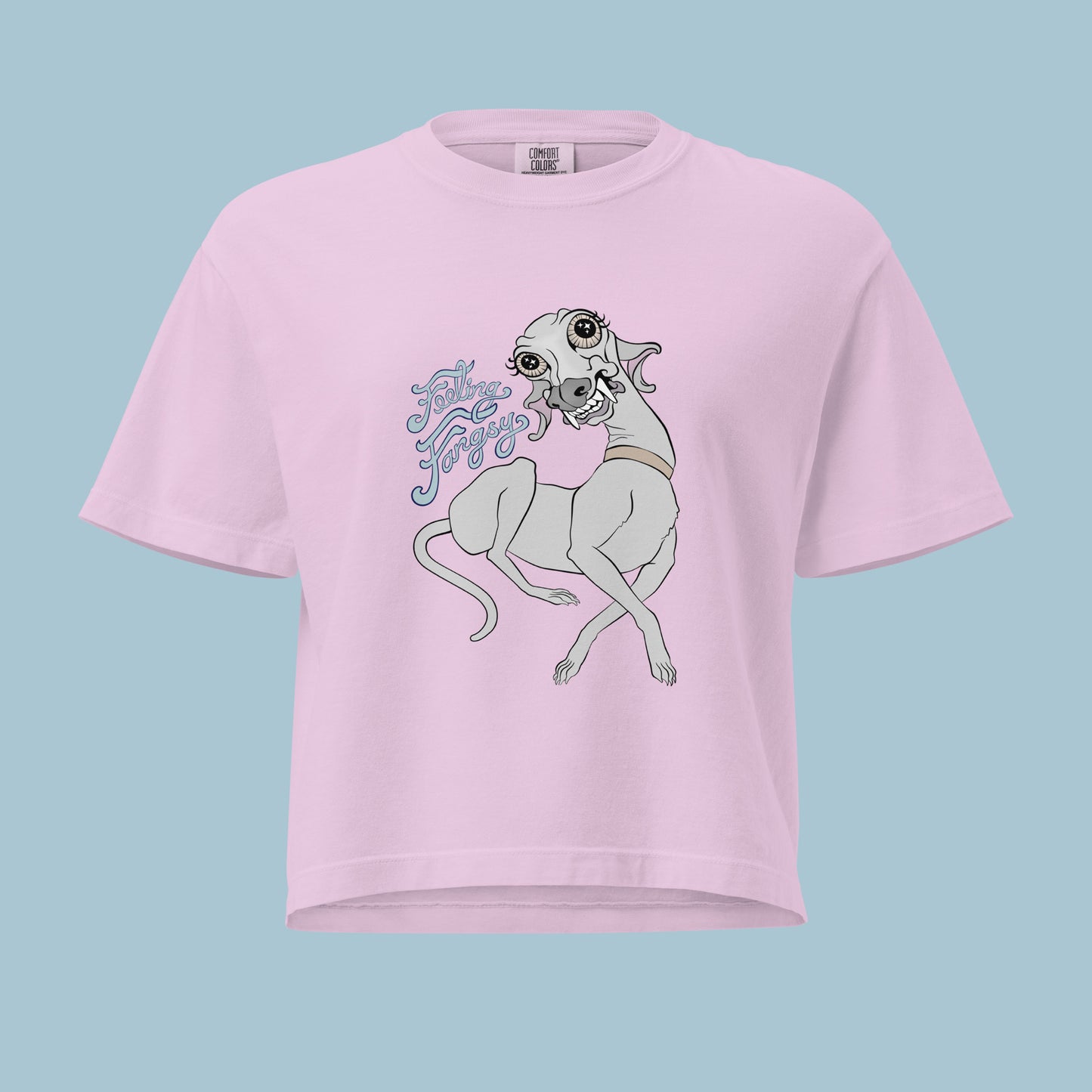Feeling Fangsy - Women’s Boxy Heavyweight Cotton T-Shirt