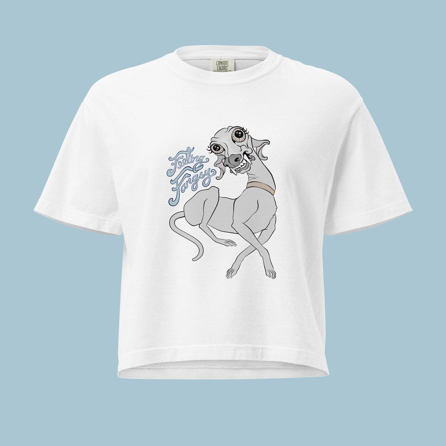 Feeling Fangsy - Women’s Boxy Heavyweight Cotton T-Shirt