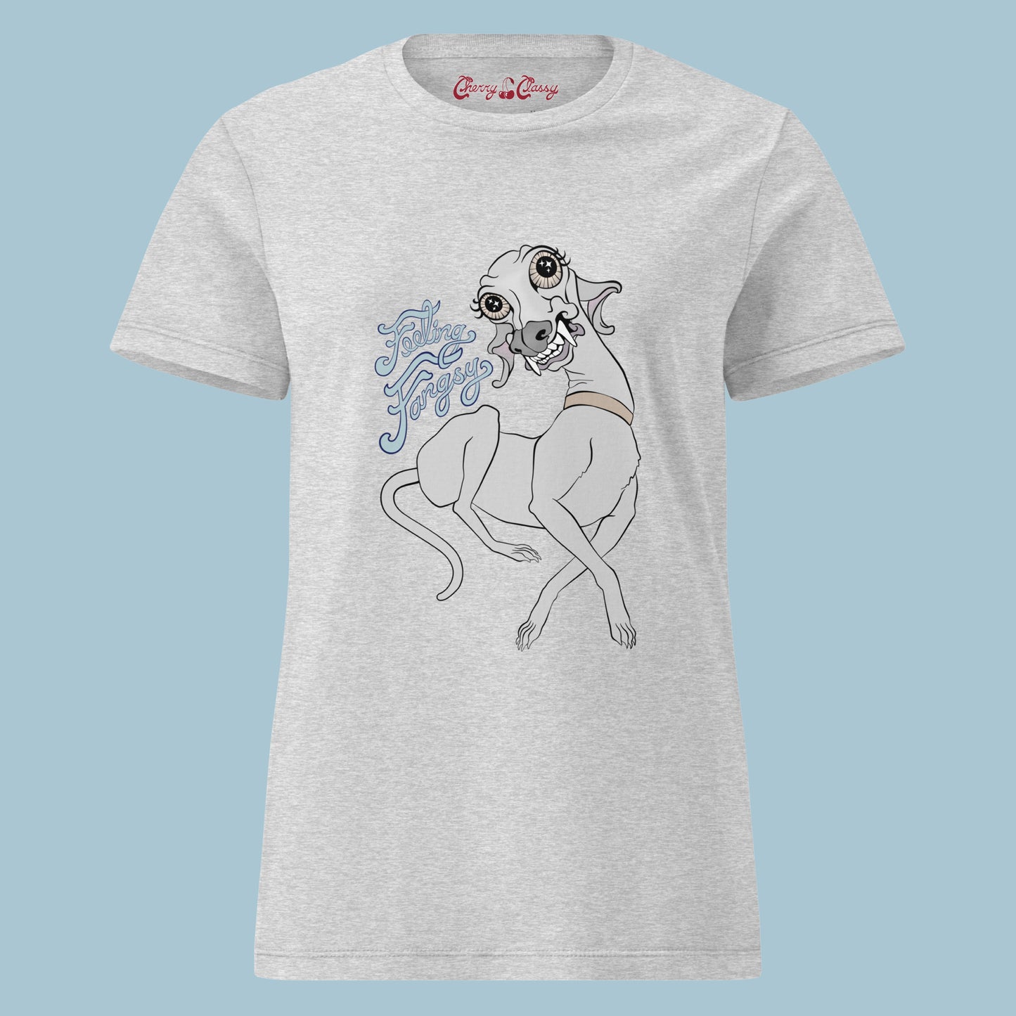 Feeling Fangsy - Women’s Slim Fit Cotton T-Shirt