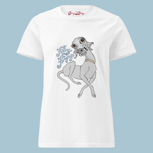 Feeling Fangsy - Women’s Slim Fit Cotton T-Shirt