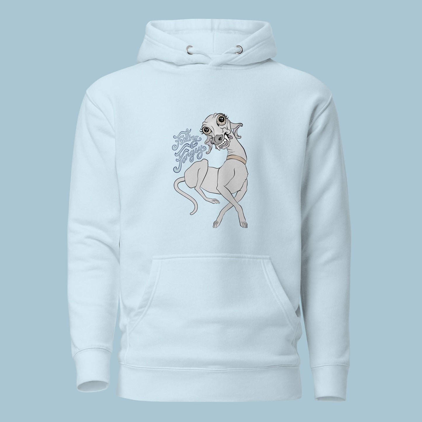 Feeling Fangsy - Unisex Cotton Blend Hoodie